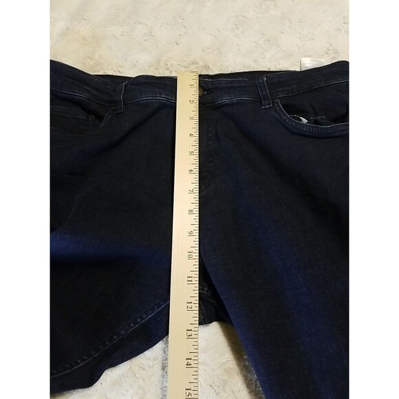 G by Giuliana Jeans Womens Size 16 Petite Blue Straight Denim Stretch - Picture 9 of 9